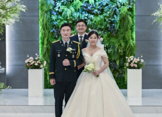 행복한 오승창 강예인 결혼식