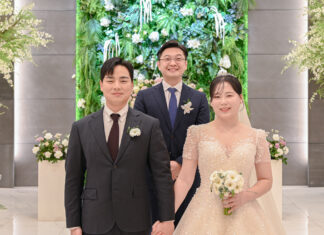 행복한 이동현 서정인 결혼식